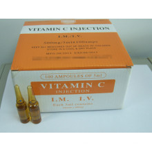 GMP Certified Vitamina C para Injeção / Injeção de Vitamina C